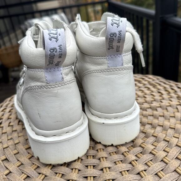 Dr. Martens Zuma II Women's 6 Ankle Lace-Up Strap White Zuma II UK 4 EU 37 - Picture 7 of 16